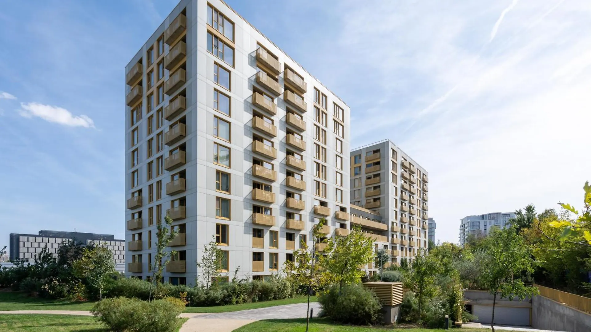 Daire Retro La Studio - Aviatiei Park - Parking - Netflix - Private Garden Bükreş Romanya